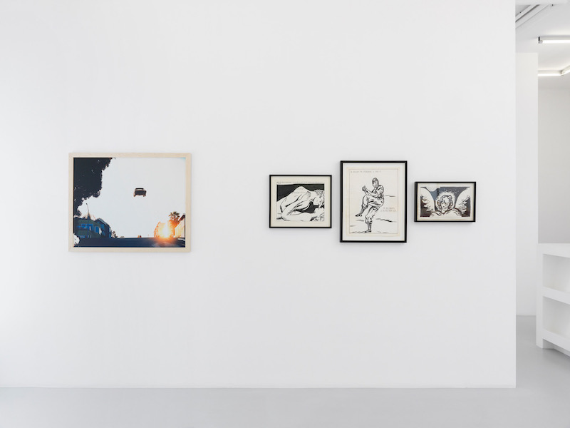 Vue d’exposition, « Look West, Young Man! » Galerie Xippas, Genève, Suisse, 2018 © Annik Wetter, Courtesy Galerie Xippas