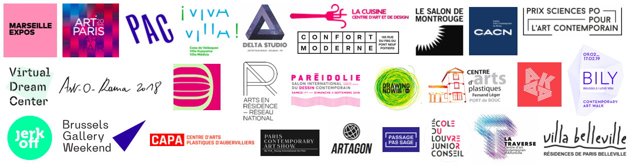 logos partenariats Point contemporain