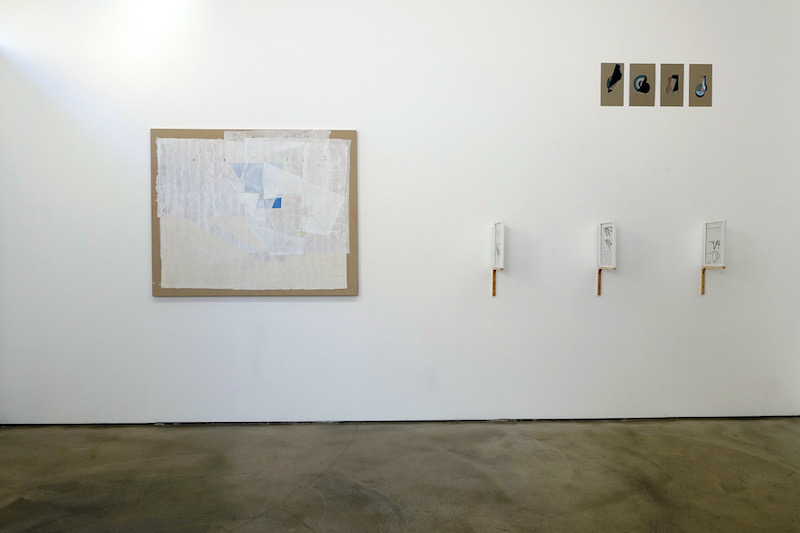 © Alice Raymond, 2018. Nervures [Se dit aussi des embranchements de chaînes de montagnes], Éponyme Galerie, septembre-novembre 2018, exposition personnelle d'Alice Raymond curatée par Élise Girardot.