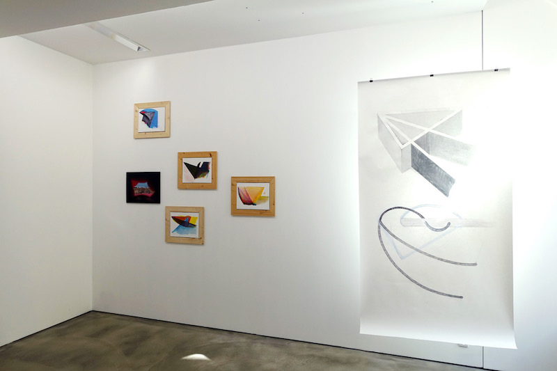 © Alice Raymond, 2018. Nervures [Se dit aussi des embranchements de chaînes de montagnes], Éponyme Galerie, septembre-novembre 2018, exposition personnelle d'Alice Raymond curatée par Élise Girardot.