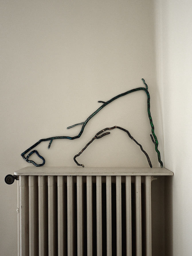 La Nature des Choses, 2016, mixed media on Plexiglass, Maison Grégoire, Bruxelles