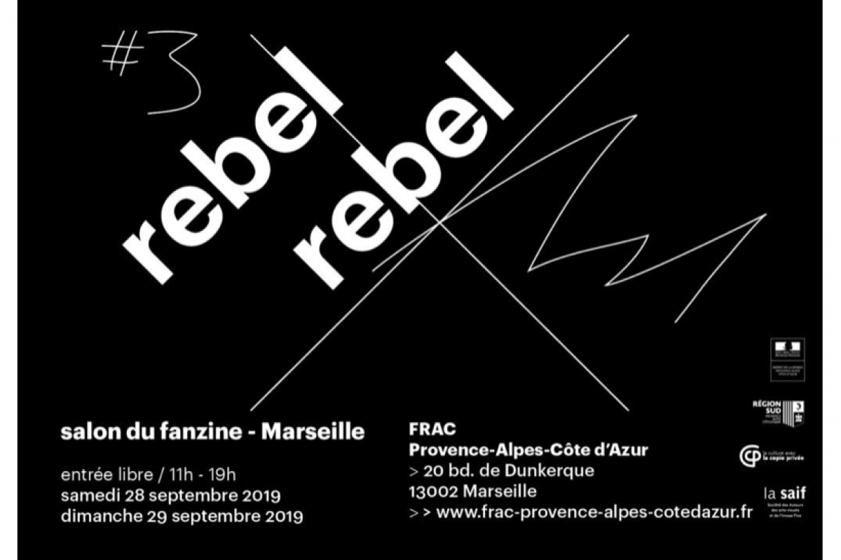 Rebel Rebel #3 salon du fanzine – Marseille – Les participants