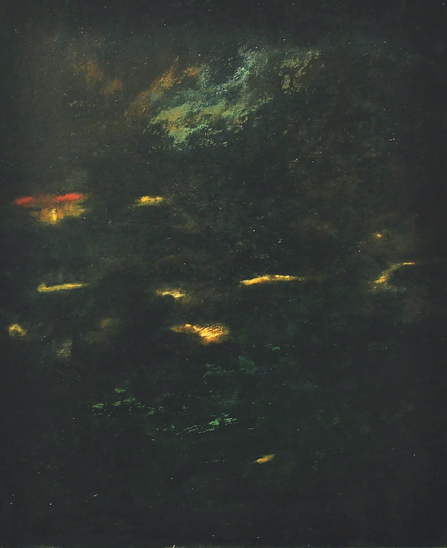Ségolène Haehnsen Kan, Songe de Payne, 2018. Huile sur toile, 60 x 80 cm