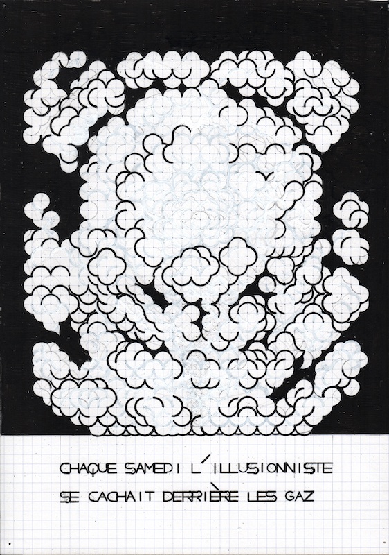 Olivier Garraud, L’Office du dessin, numéro 167B, A4, 2019