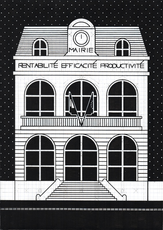 Olivier Garraud, L’Office du dessin, numéro 168B, A4, 2019