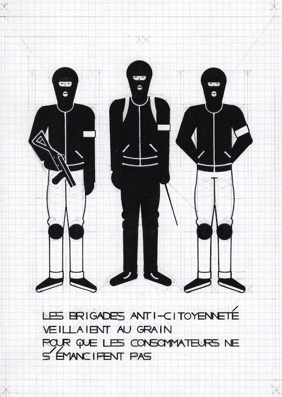 Olivier Garraud, L’Office du dessin, numéro 176, A4, 2019
