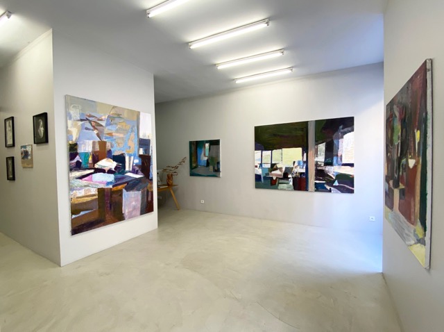 exposition Atelier Intranquille, Piet Raemdonck et Damien Bonnard Galerie Cinema Anne Dominique Toussaint, Paris