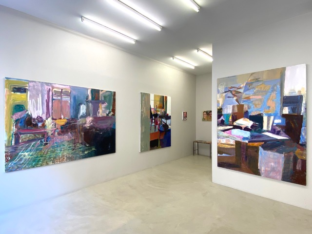 exposition Atelier Intranquille, Piet Raemdonck et Damien Bonnard Galerie Cinema Anne Dominique Toussaint, Paris
