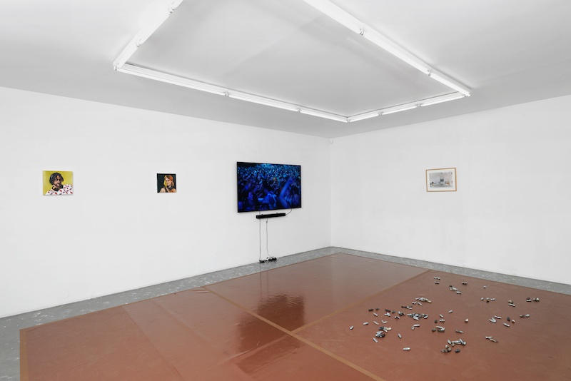 LA(HORDE) - CULTES 2019 HD video, 15 mins 31 secs, dance mat, laughing gas cartridge Ed 6 + 2AP