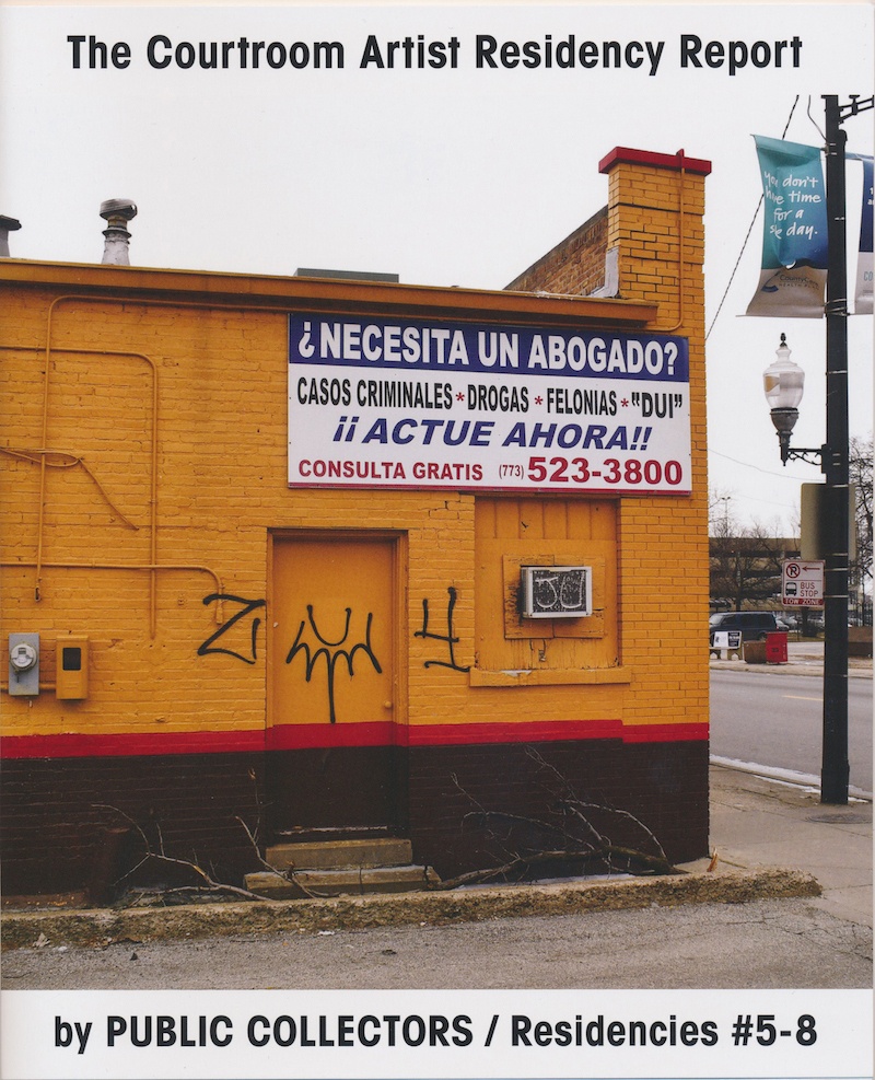 The Courtroom Artist Residency Report - Residencies #5-#8, 2019 Public Collectors