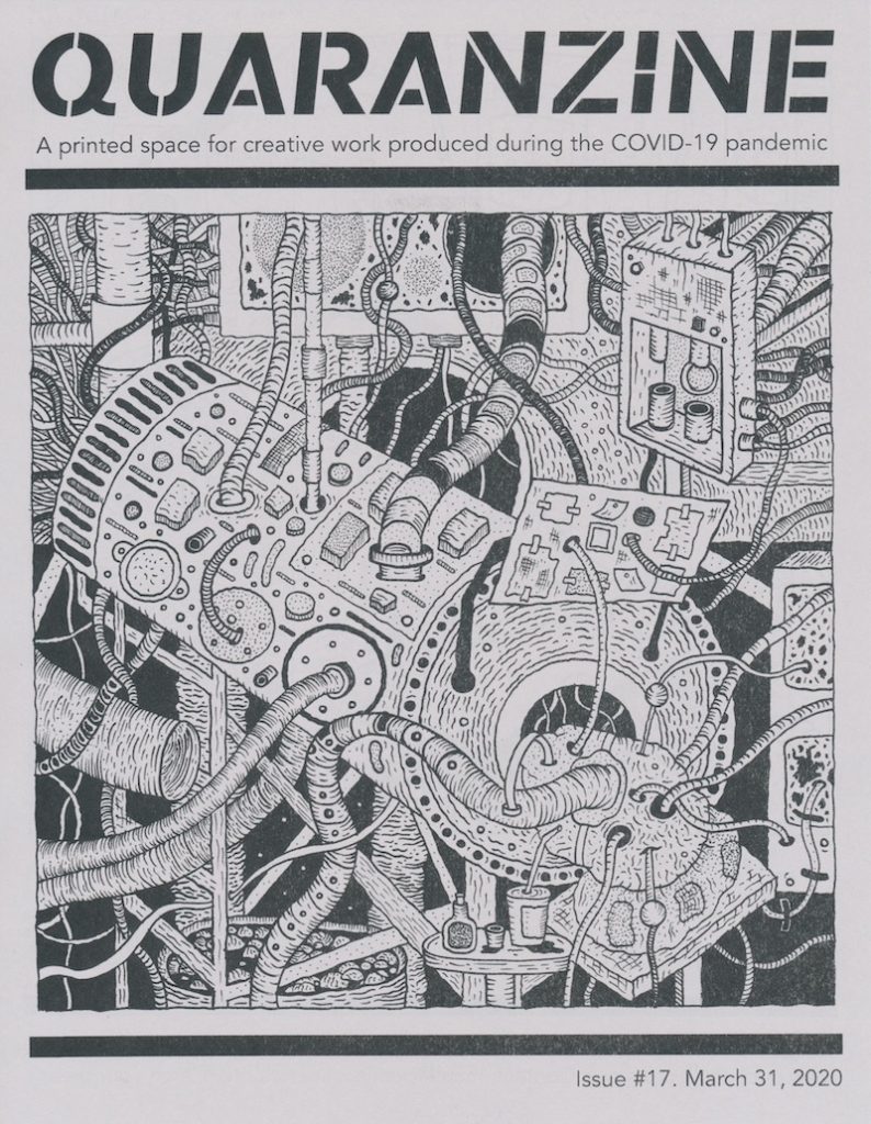 Quaranzine (numéro 17, 31 mars 2020), 2020 Paul Nudd et Public Collectors