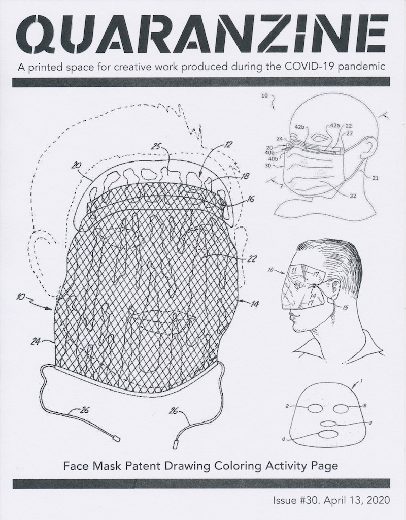 Quaranzine (numéro 30, 13 avril 2020), 2020 Public Collectors