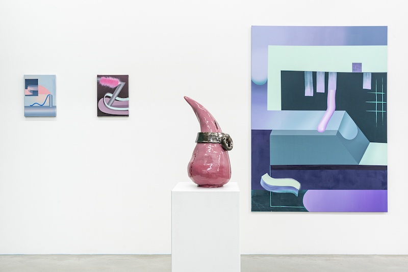 Vue de l'exposition Use d'Anna Nero jusqu'au 29 janvier 2022, She BAM! Galerie Laetitia Gorsy, Franz-Flemming Strasse 9 (second et nouvel espace), Leipzig crédit photo : dotgain.info