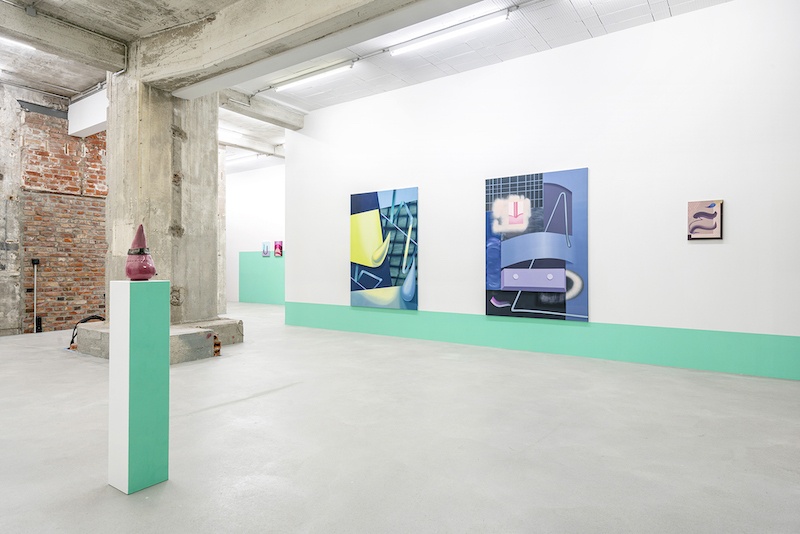 Vue de l'exposition Use d'Anna Nero jusqu'au 29 janvier 2022, She BAM! Galerie Laetitia Gorsy, Franz-Flemming Strasse 9 (second et nouvel espace), Leipzig crédit photo : dotgain.info