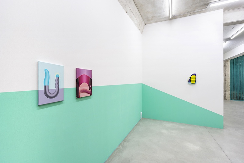 Vue de l'exposition Use d'Anna Nero jusqu'au 29 janvier 2022, She BAM! Galerie Laetitia Gorsy, Franz-Flemming Strasse 9 (second et nouvel espace), Leipzig crédit photo : dotgain.info