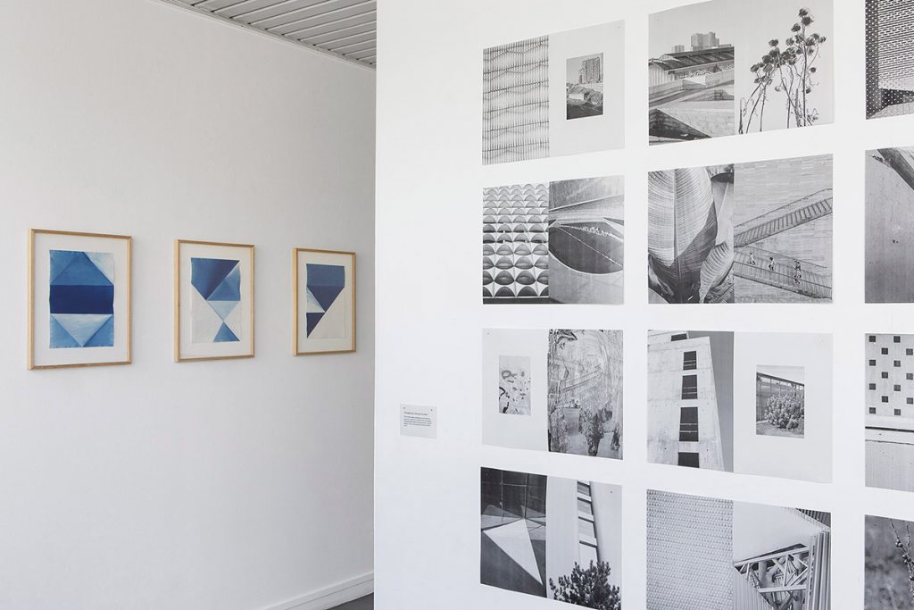 Sandrine Marc, vue de l'exposition Prints, La Capsule, Le Bourget, 2018