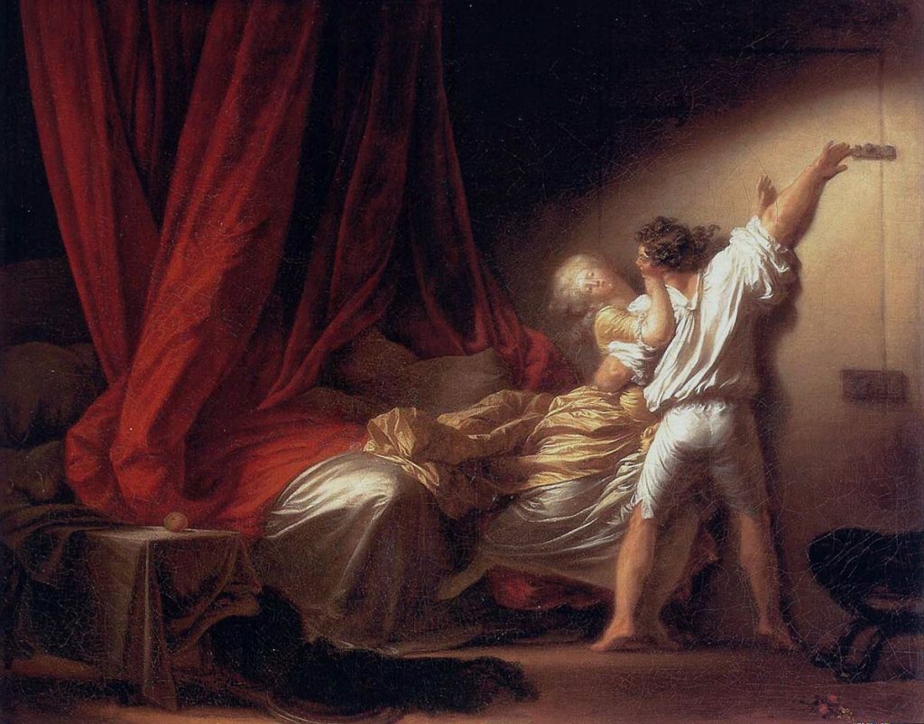 Le Verrou, Fragonard