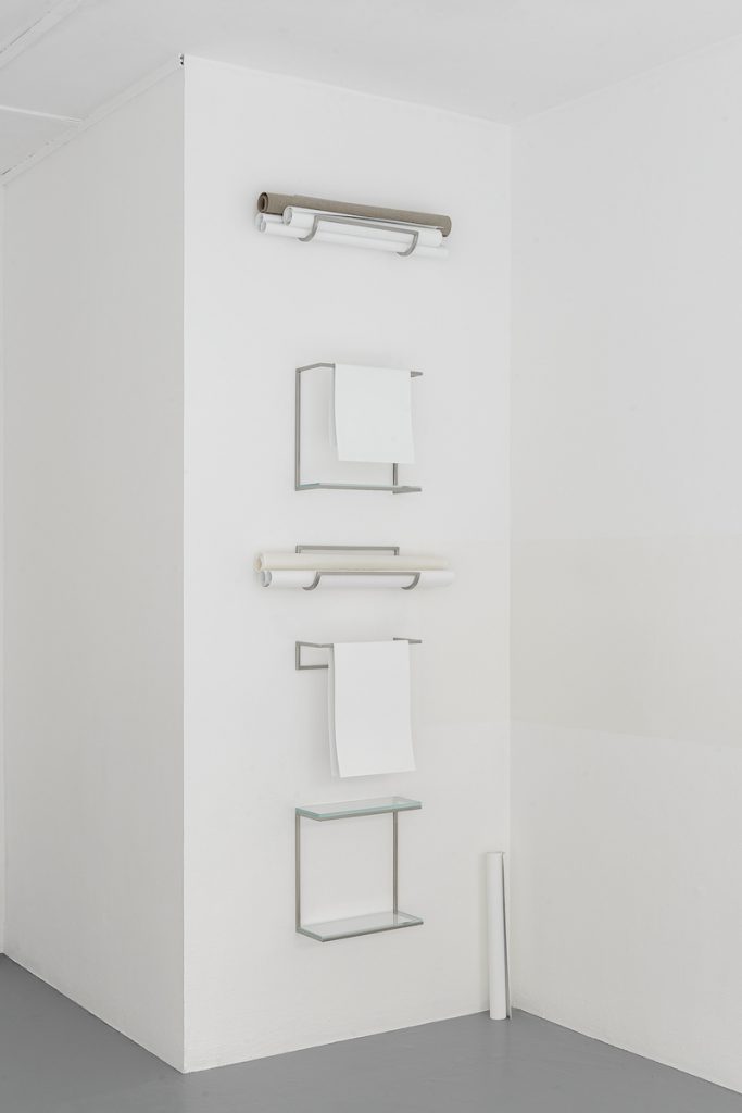 Mara Fortunatović, "Ce qui reste, 2022, pensée non réalisée materiau imaginaire dimensions idéales" Avec le soutien aux galeries / Exposition du CNAP, centre national des arts plastiques - photo © Gregory Copitet