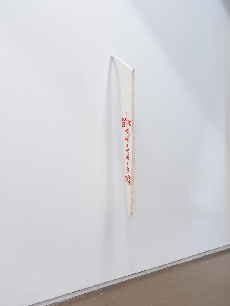 Margaux Lecoursonnois - Vue d'exposition L'anticipation d'un futur, Espace Vanderborght, Bruxelles - Photo Pierre Toussaint & Vincent Everarts