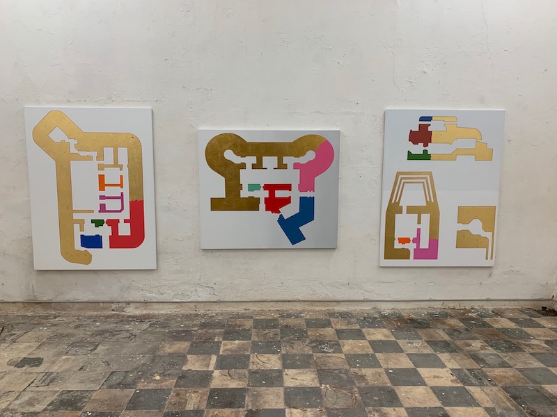 Exposition collective " La peinture abstraite est-elle militaire guerrière ?" - Bernier - L'atelier, Rue Vanderstichelen 44, 1080 Bruxelles