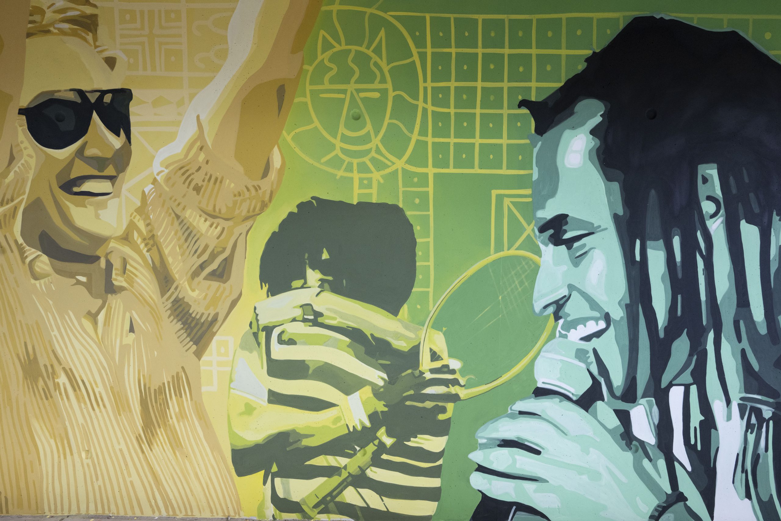 JAY RAMIER ET VICTOR ASH, FRESQUE Y.NOAH ’83
