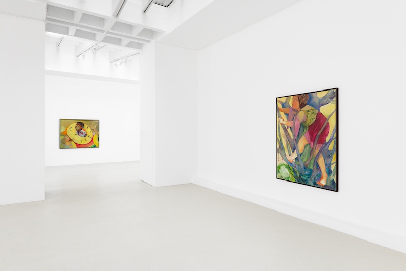 Vue d'exposition Philemona Williamson, The Borders of Innocence, Semiose, Paris - Photos A. Mole. Courtesy Semiose, Paris