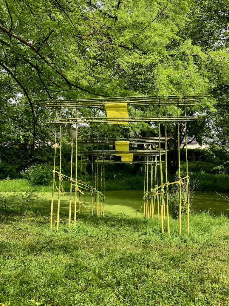 Emmanuelle Briat, « Écotone »
Festival les « Jardins
enchantés », Vezin le
Coquet (35)
Mai à septembre 2023
